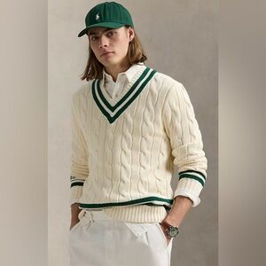 Polo Ralph Lauren Men's The Iconic Logo Cricket Sweater $298 - XXL